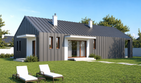 Projekt domu Lancaster DCB104 - parterowy dom o powierzchni 84,33 m², dach dwuspadowy - ujęcie 3