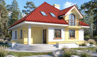 Projekt domu Arkadia - parterowy z poddaszem dom o powierzchni 175,20 m², dach namiotowy - ujęcie 2