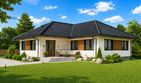 Projekt domu Kreta - parterowy dom o powierzchni 101,41 m², dach wielospadowy - ujęcie 2