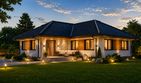 Projekt domu Kreta - parterowy dom o powierzchni 101,41 m², dach wielospadowy - ujęcie 4