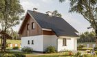 Projekt domu Groszek (1513) - parterowy z poddaszem dom o powierzchni 74,20 m², dach dwuspadowy - ujęcie 5
