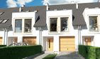 Projekt domu Diana A segment prawy - parterowy z poddaszem dom o powierzchni 98,90 m², dach dwuspadowy - ujęcie 4