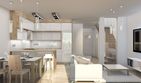 Projekt domu Diana A segment prawy - parterowy z poddaszem dom o powierzchni 98,90 m², dach dwuspadowy - ujęcie 10
