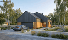 Projekt domu Longus I G2 - parterowy z poddaszem dom o powierzchni 124,11 m², dach dwuspadowy - ujęcie 4