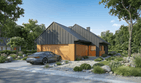 Projekt domu Longus I G2 - parterowy z poddaszem dom o powierzchni 124,11 m², dach dwuspadowy - ujęcie 11