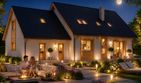 Projekt domu BW-27 wariant 3 - parterowy z poddaszem dom o powierzchni 139,90 m², dach dwuspadowy - ujęcie 3