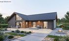 Projekt domu Compressus I g1 - parterowy dom o powierzchni 112,61 m², dach dwuspadowy - ujęcie 13