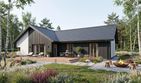 Projekt domu Compressus I g1 - parterowy dom o powierzchni 112,61 m², dach dwuspadowy - ujęcie 16