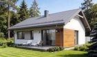 Projekt domu Loro 2 - parterowy dom o powierzchni 84,13 m², dach dwuspadowy - ujęcie 2