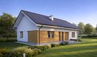 Projekt domu TK199 - parterowy dom o powierzchni 109,34 m², dach dwuspadowy - ujęcie 2