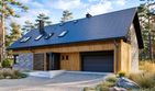 Projekt domu Nikolas G2 energo - parterowy z poddaszem dom o powierzchni 145,31 m², dach dwuspadowy - ujęcie 2