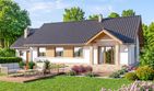 Projekt domu Mokka 7 - parterowy dom o powierzchni 117,71 m², dach dwuspadowy - ujęcie 2