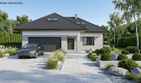 Projekt domu Alaris II G2 - parterowy z poddaszem dom o powierzchni 123,88 m², dach wielospadowy - ujęcie 9