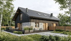 Projekt domu Rectus II - parterowy z poddaszem dom o powierzchni 144,28 m², dach dwuspadowy - ujęcie 8
