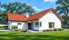 Projekt domu N4-G2 - parterowy dom o powierzchni 95,52 m², dach dwuspadowy - ujęcie 5