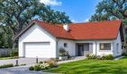 Projekt domu N4-G2 - parterowy dom o powierzchni 95,52 m², dach dwuspadowy - ujęcie 4