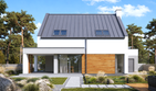 Projekt domu Xavier G2 - parterowy z poddaszem dom o powierzchni 157,78 m², dach dwuspadowy - ujęcie 5
