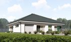 Projekt domu uA51 - parterowy dom o powierzchni 134,20 m², dach kopertowy - ujęcie 5
