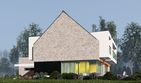 Projekt domu uA4 - parterowy z poddaszem dom o powierzchni 207,52 m², dach dwuspadowy - ujęcie 3
