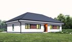 Projekt domu uA35 - parterowy dom o powierzchni 178,90 m², dach kopertowy - ujęcie 2