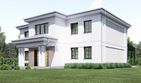 Projekt domu uA64 - parterowy z poddaszem dom o powierzchni 200,95 m², dach mansardowy - ujęcie 3