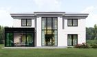 Projekt domu uA64 - parterowy z poddaszem dom o powierzchni 200,95 m², dach mansardowy - ujęcie 4