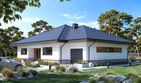Projekt domu Beno II G1 - parterowy dom o powierzchni 145,80 m², dach kopertowy - ujęcie 5