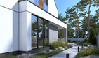 Projekt domu Xavier III G2 - parterowy z poddaszem dom o powierzchni 153,18 m², dach dwuspadowy - ujęcie 7