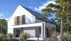 Projekt domu Xavier III G2 - parterowy z poddaszem dom o powierzchni 153,18 m², dach dwuspadowy - ujęcie 3