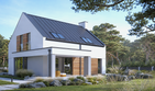Projekt domu Xavier III G2 - parterowy z poddaszem dom o powierzchni 153,18 m², dach dwuspadowy - ujęcie 4