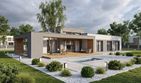 Projekt domu Illecebrosus IV G2 - parterowy dom o powierzchni 174,34 m², dach płaski - ujęcie 3