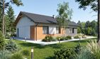 Projekt domu Basicus I - parterowy dom o powierzchni 85,03 m², dach dwuspadowy - ujęcie 4