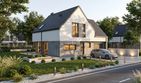 Projekt domu Prudens I G1 - parterowy z poddaszem dom o powierzchni 98,48 m², dach dwuspadowy - ujęcie 2