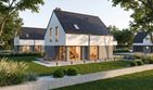 Projekt domu Prudens I G1 - parterowy z poddaszem dom o powierzchni 98,48 m², dach dwuspadowy - ujęcie 3