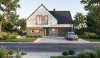 Projekt domu Prudens I G1 - parterowy z poddaszem dom o powierzchni 98,48 m², dach dwuspadowy - ujęcie 5