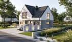 Projekt domu Prudens I G1 - parterowy z poddaszem dom o powierzchni 98,48 m², dach dwuspadowy - ujęcie 6