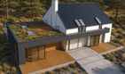 Projekt domu EX 18 G2 soft - parterowy z poddaszem dom o powierzchni 212,41 m², dach dwuspadowy - ujęcie 4