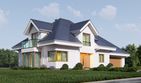 Projekt domu uA29v2 - parterowy z poddaszem dom o powierzchni 180,38 m², dach kopertowy - ujęcie 4