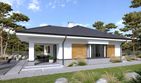 Projekt domu Beno III - parterowy dom o powierzchni 119,80 m², dach kopertowy - ujęcie 5