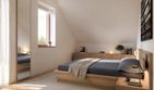 Projekt domu Akord (17) - parterowy z poddaszem dom o powierzchni 151,90 m², dach dwuspadowy - ujęcie 6