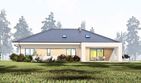 Projekt domu uA129 - parterowy dom o powierzchni 143,40 m², dach kopertowy - ujęcie 4