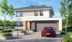 Projekt domu Fresco - z pełnym piętrem dom o powierzchni 162 m², dach czterospadowy - ujęcie 2