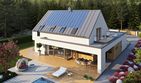 Projekt domu Malkolm II G2 energo plus - parterowy z poddaszem dom o powierzchni 156,83 m², dach dwuspadowy - ujęcie 5