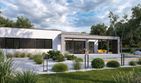 Projekt domu Illecebrosus VI G3 - parterowy dom o powierzchni 162,82 m², dach płaski - ujęcie 5