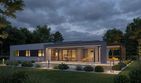 Projekt domu Illecebrosus VI G3 - parterowy dom o powierzchni 162,82 m², dach płaski - ujęcie 7