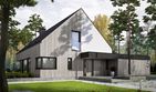 Projekt domu Daniel V G2 reco energo plus - parterowy z poddaszem dom o powierzchni 172,88 m², dach dwuspadowy, koszt budowy 529 000 zł - ujęcie frontu