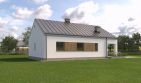 Projekt domu TK82S - parterowy dom o powierzchni 100,27 m², dach dwuspadowy - ujęcie 6