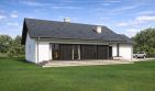Projekt domu TK82g2 - parterowy dom o powierzchni 136,17 m², dach dwuspadowy - ujęcie 4