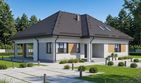Projekt domu Sej-pro 086 energo - parterowy dom o powierzchni 161,49 m², dach czterospadowy - ujęcie 2