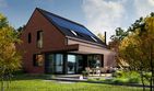 Projekt domu Mini 13 PLUS (wersja B) energo plus - parterowy z poddaszem dom o powierzchni 137,94 m², dach dwuspadowy - ujęcie 3